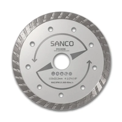 Turbo Blade 110mm Diamond Blade for Cut Concrete, Diamond Disc Granite, Tile,